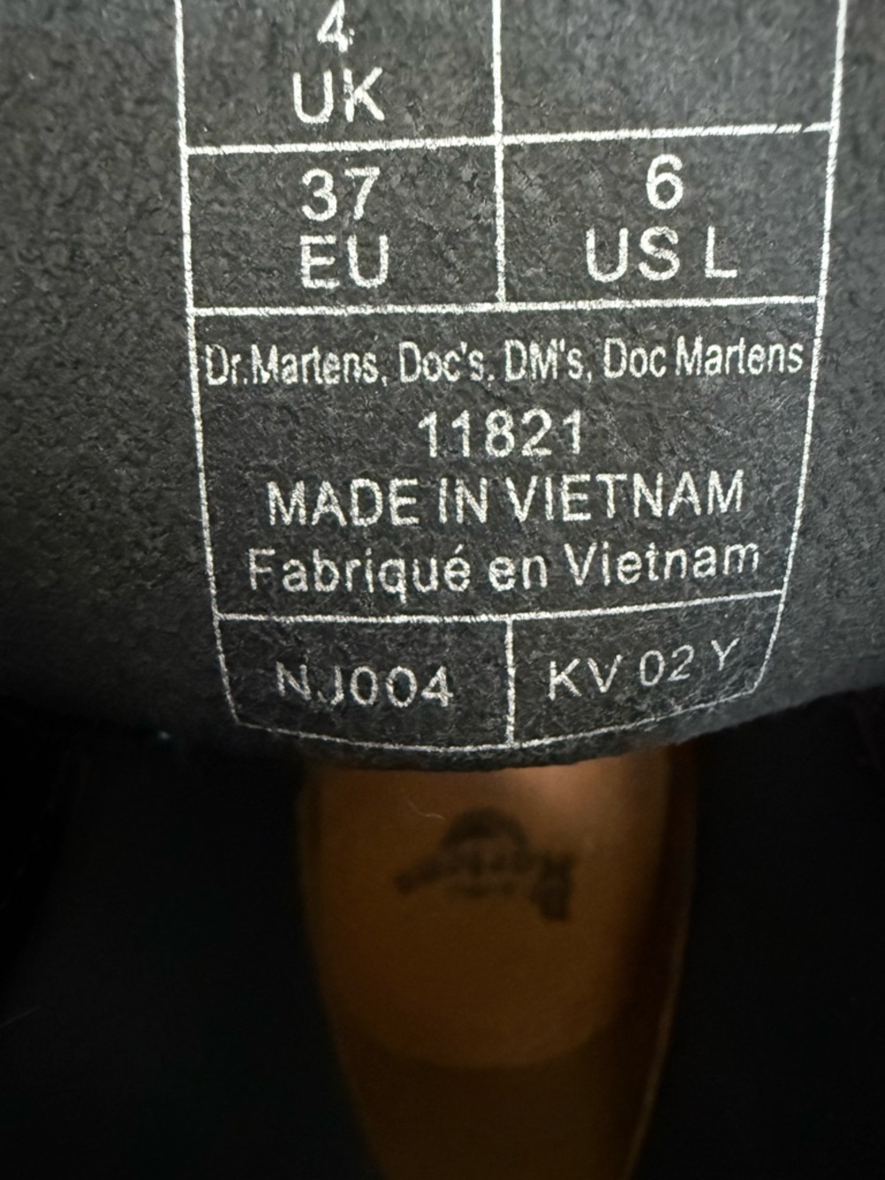 New! Authentic Dr. Martens Women's Patent Lace-Up Ankle Boots in Black Size 6 - Picture 5 of 5